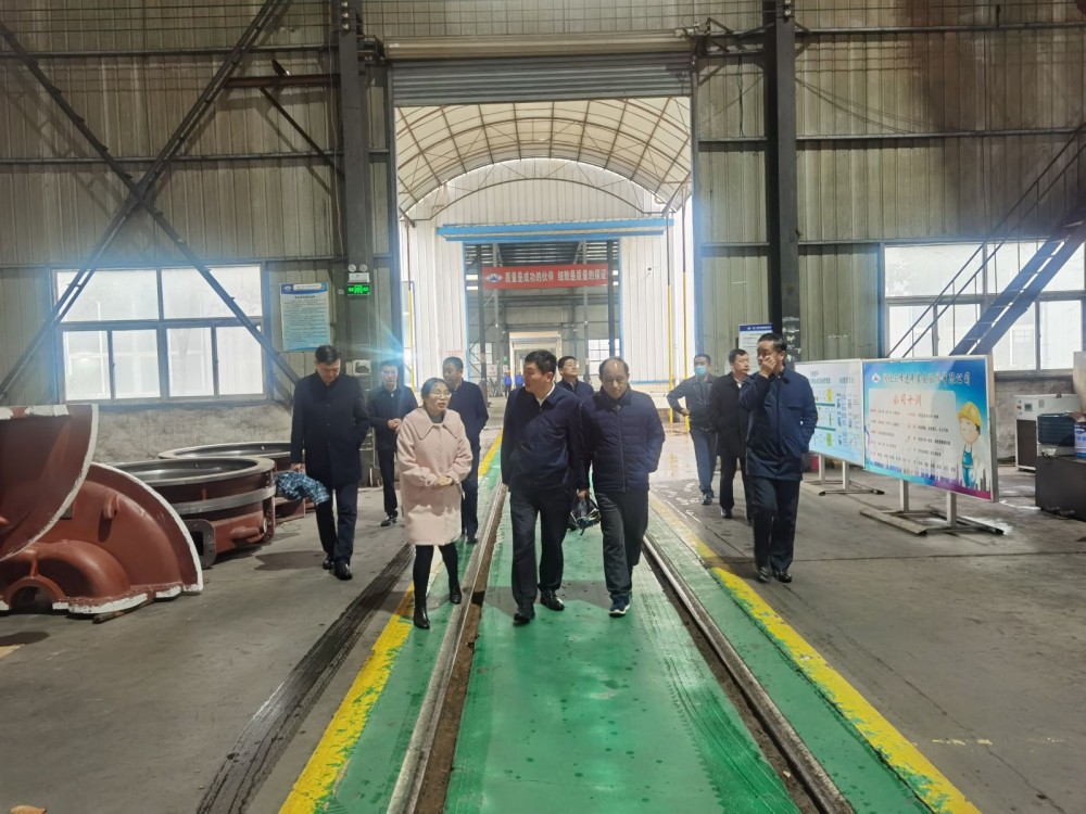 湖北省經(jīng)信廳副廳長郭濤來我司調(diào)研指導